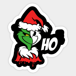 Merry Grinchmas HO HO HO! Sticker